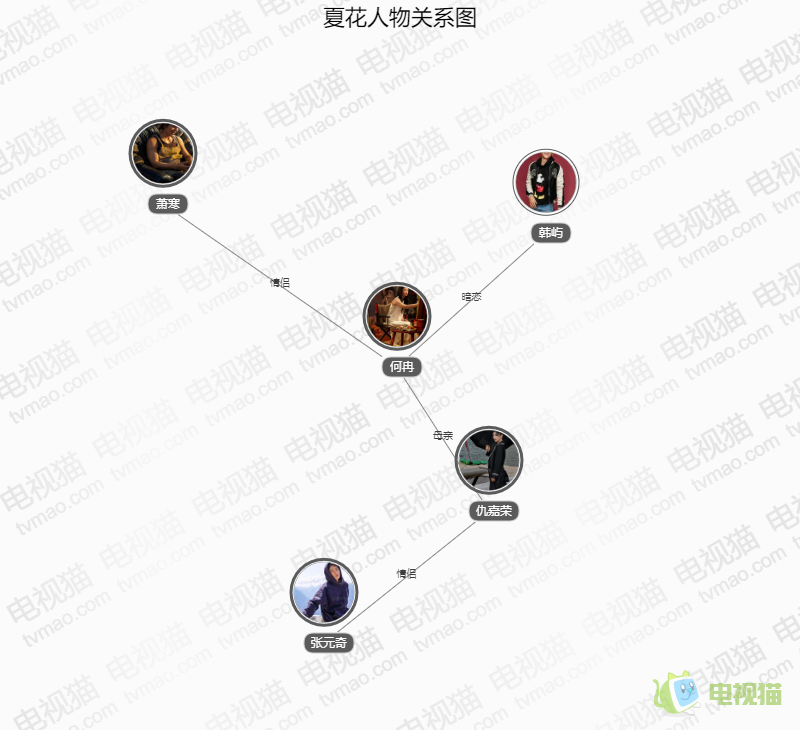 夏花人物关系图