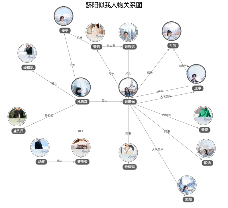 骄阳似我人物关系图